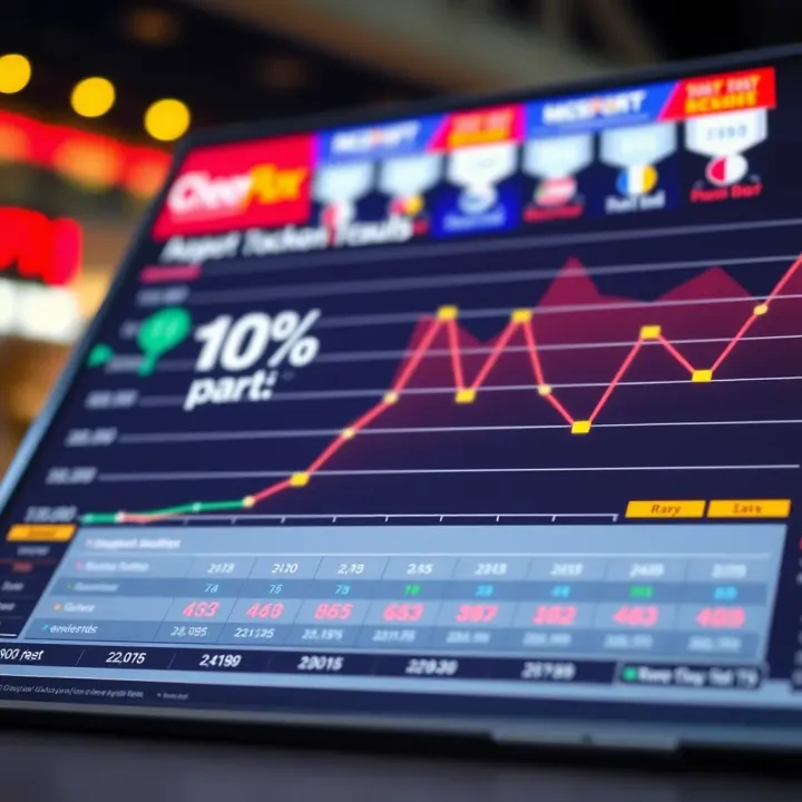 Trends in Cheerplex Msport Jackpot Results for Strategic Betting Graph showing trends and patterns in past jackpot results to aid Nigerian bettors in strategy formulation