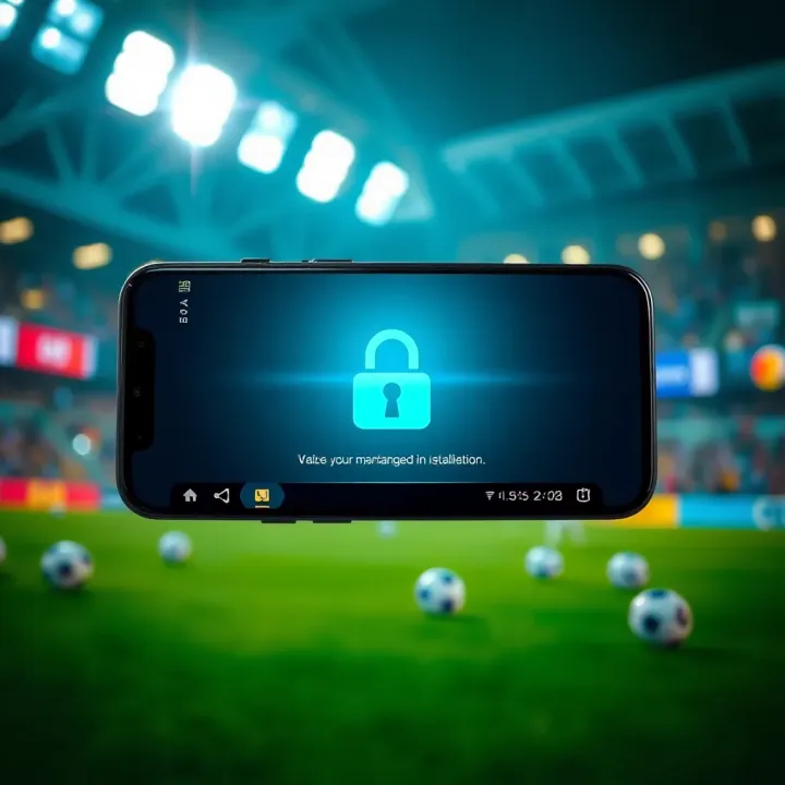 Visual representation of secure APK download process emphasizing safety and Nigerian device compatibility