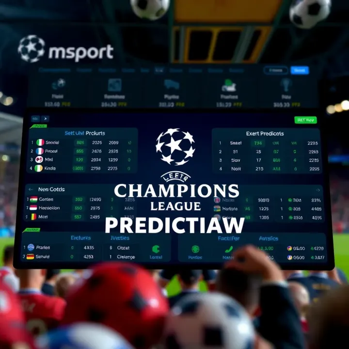 MSport Champions League Predictions Today: Expert Insights MSport Champions League Predictions Today: Expert Insights