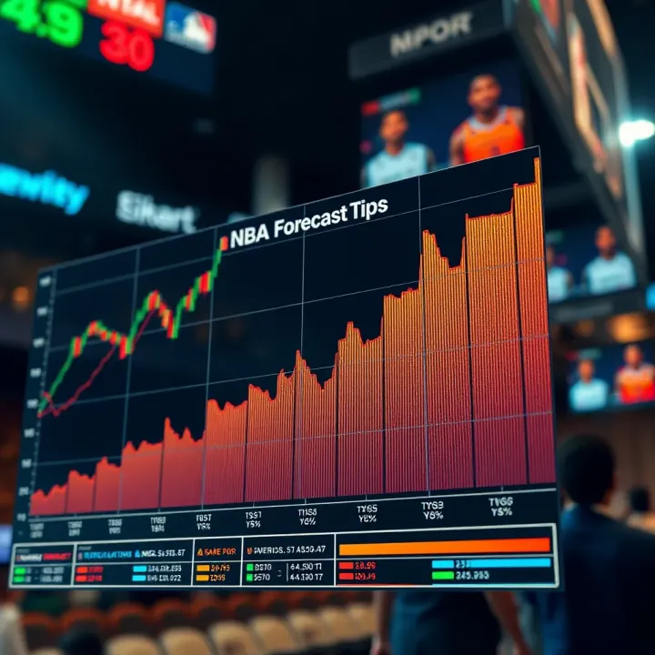 NBA Forecast Accuracy and Betting Tips for Nigerian Fans Graph showing accuracy trends of NBA game forecasts alongside betting tips for Nigerian fans