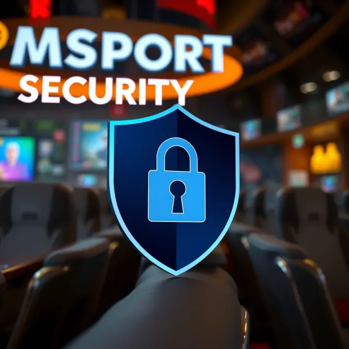 Enhancing MSport NG Account Password Security Illustration of a strong password concept with shield and lock symbol representing account security