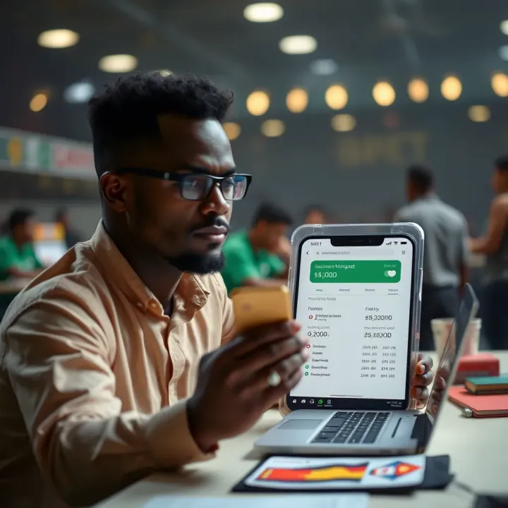 Effective Betting Budget Management on MSport Paga Visual representation of budget management tools for online betting on MSport Paga