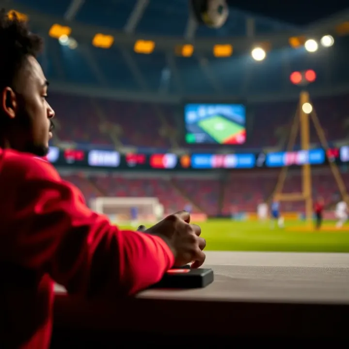Visual representation of legal considerations and secure online betting platforms in Nigeria