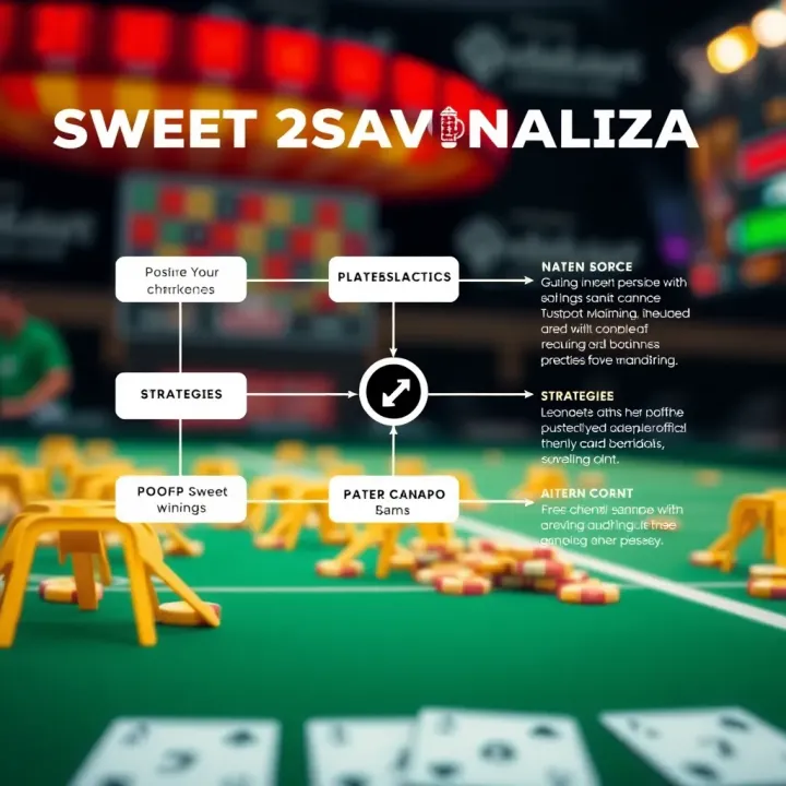 Diagram illustrating strategies for maximizing winnings in Msport Sweet Bonanza tailored for Nigerian players