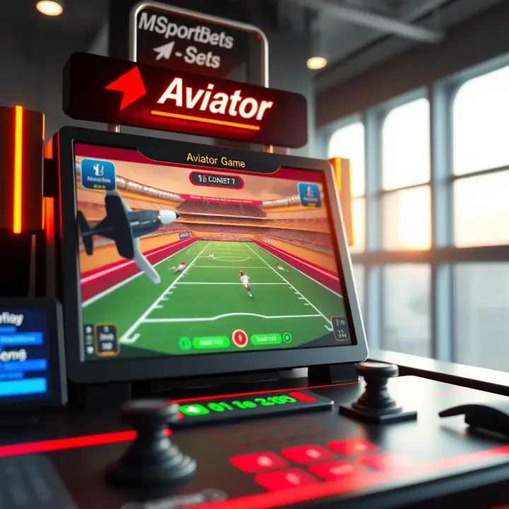 Screenshot of Msportbets Aviator game interface showing flight trajectory and betting controls
