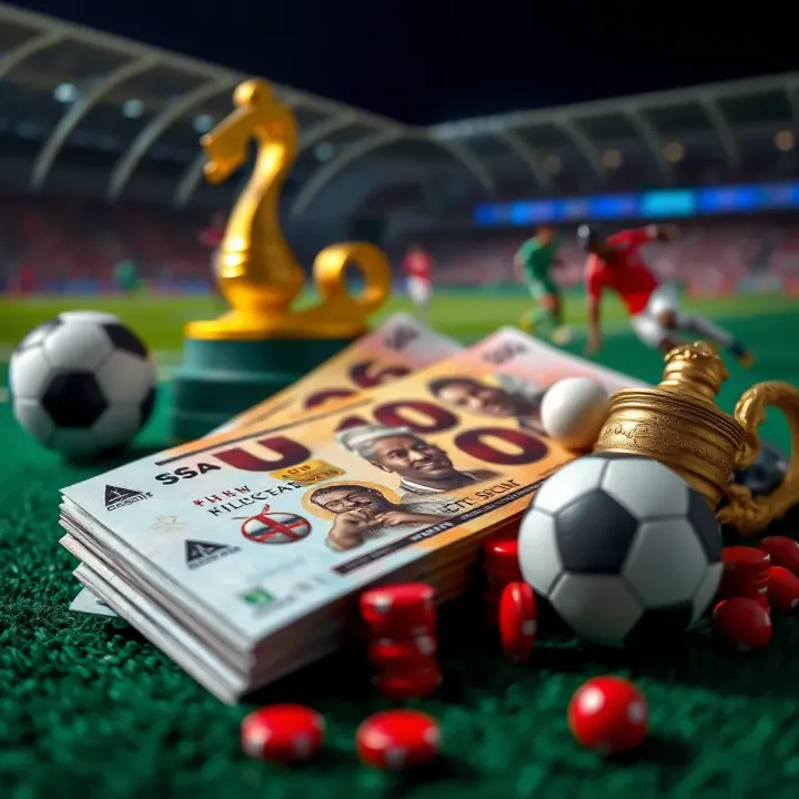 Smart Betting and Risk Management for Nigerian Punters Nigerian currency and sports icons representing smart betting and risk management