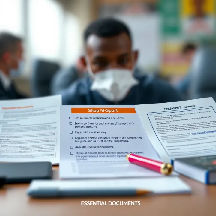 Checklist of documents and identification needed for Shop M-Sport registration in Nigeria