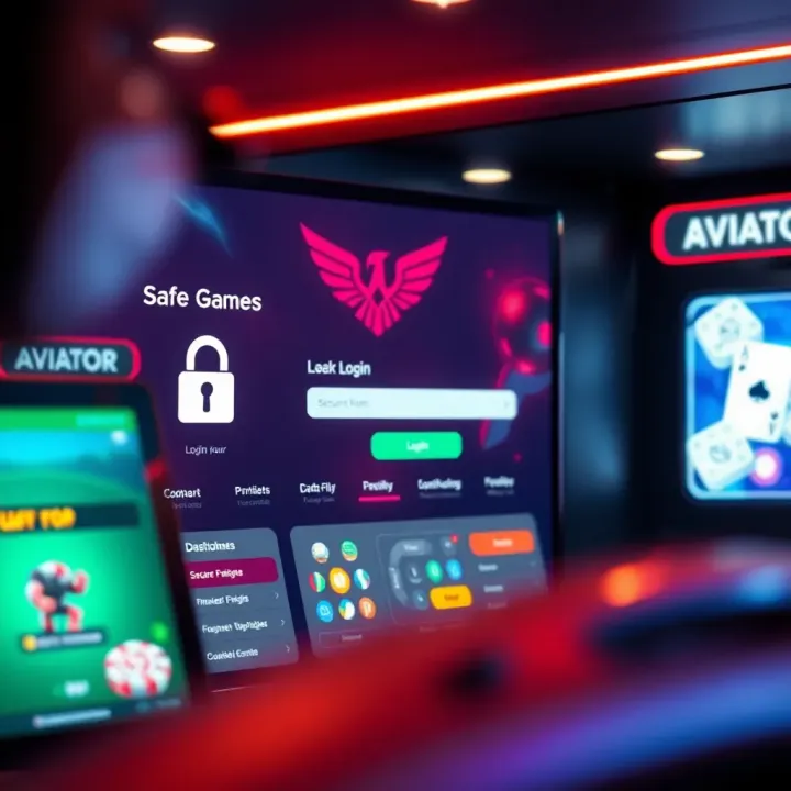 Safe and fair gaming environment with secure login and user-friendly dashboard