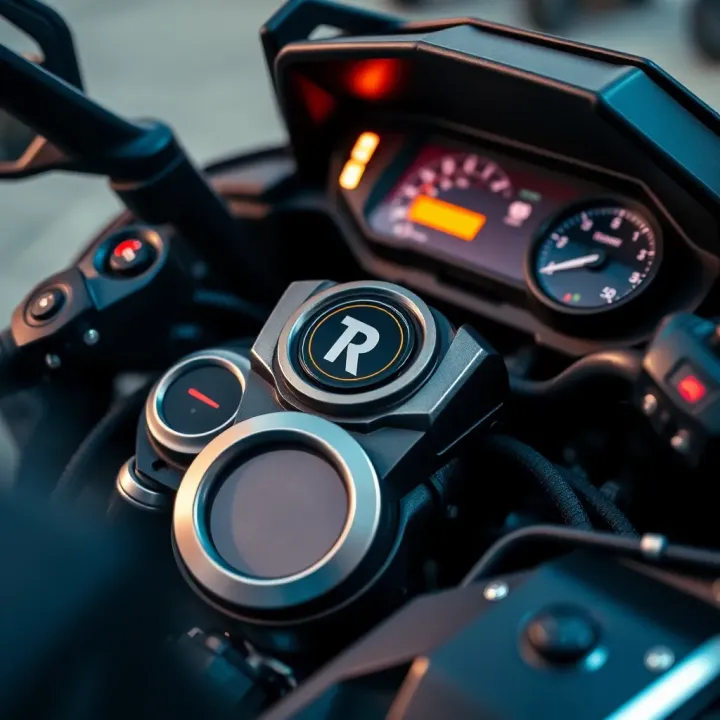 Close-up view of Torneo MSport's engine and dashboard emphasizing technical features and control system